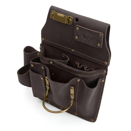 Ox Tools OX Pro Drywaller's Tool Pouch, Oil-Tanned Leather OX-P263801